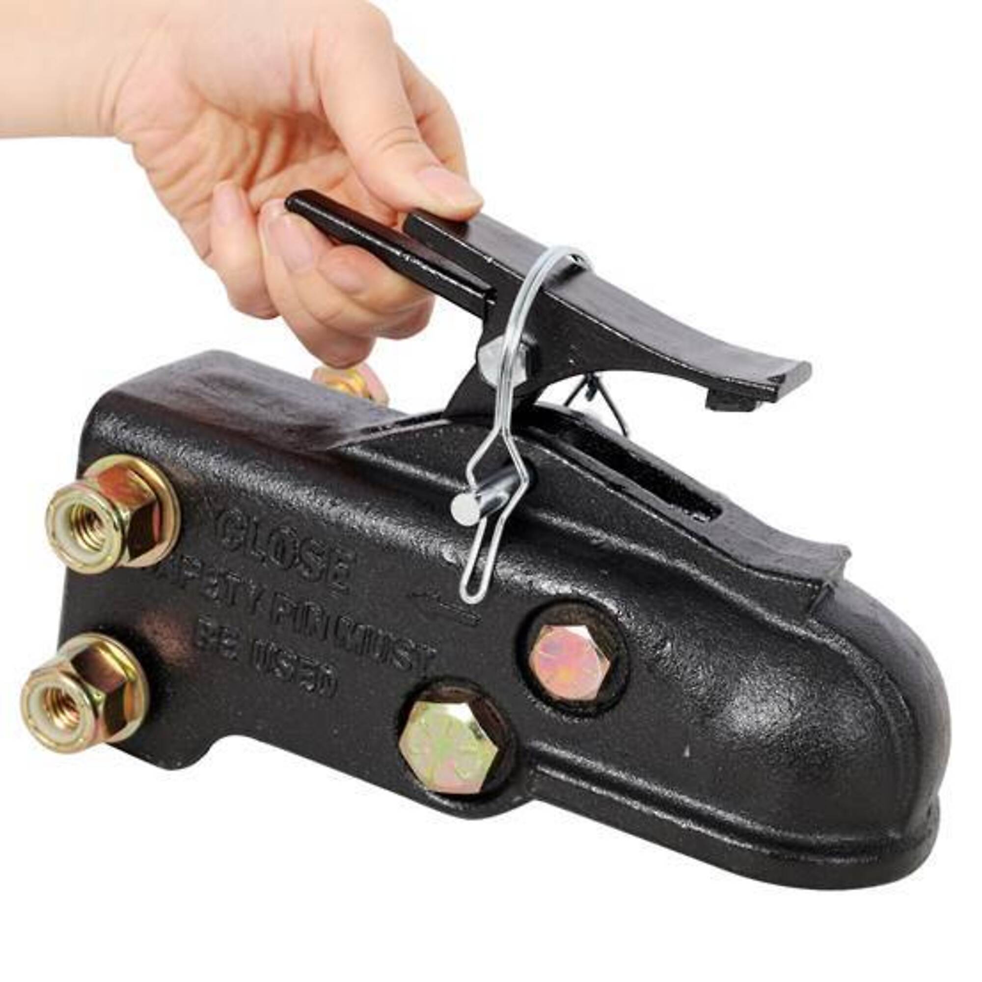 TMB Adjustable Channel Mount Trailer Coupler — 2-5/16in., 15,000 lbs. Capacity, Model# BAC-W465P423198